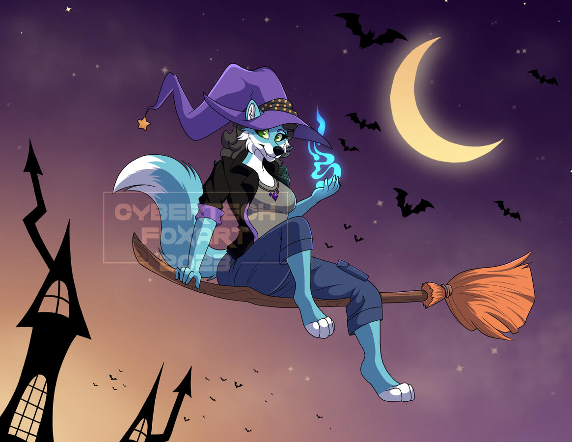 Witching hour YCH for Laughingfoxcreates