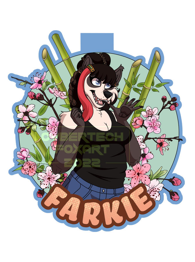 Custom badge for Farkie