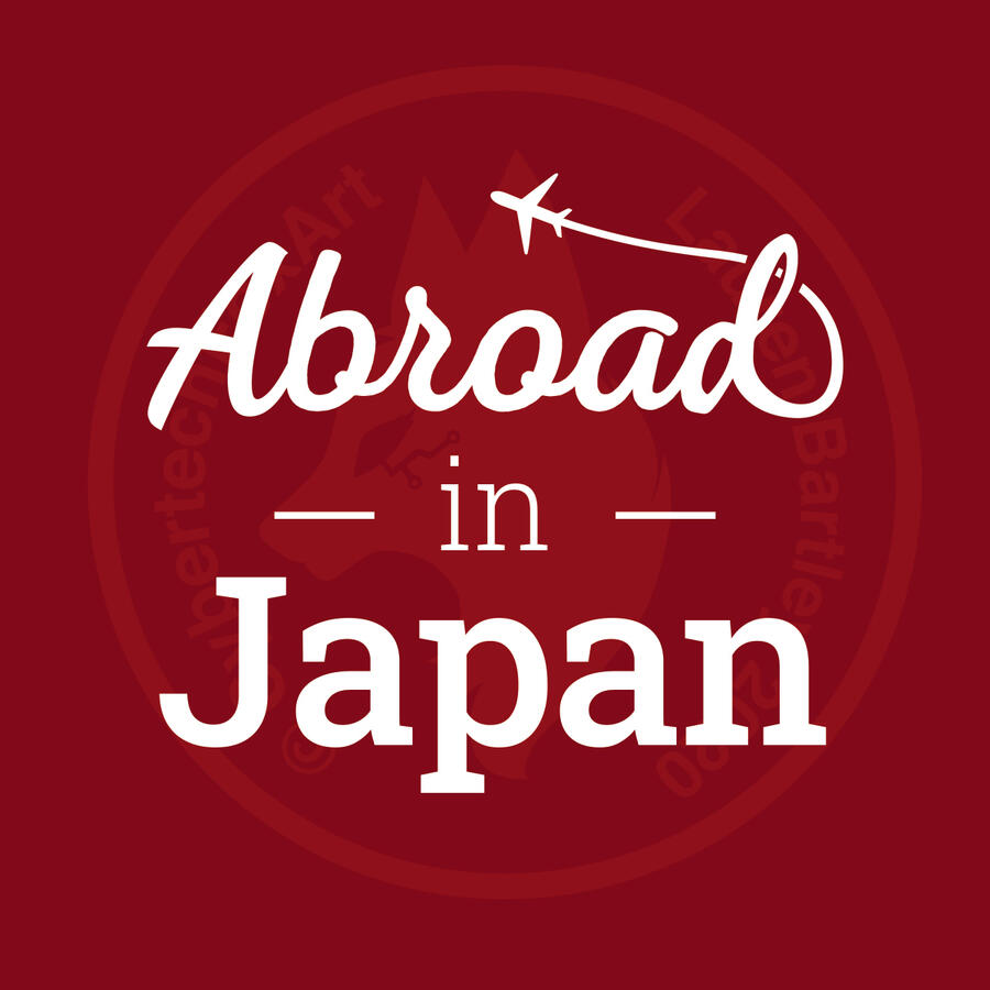 Abroad in Japan logo done in my free time