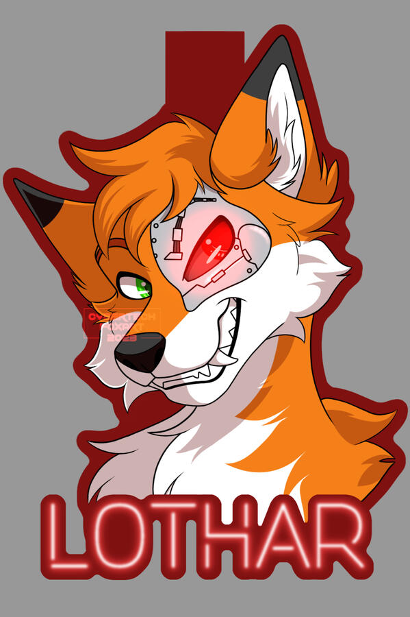 Headshot badge for Lothar