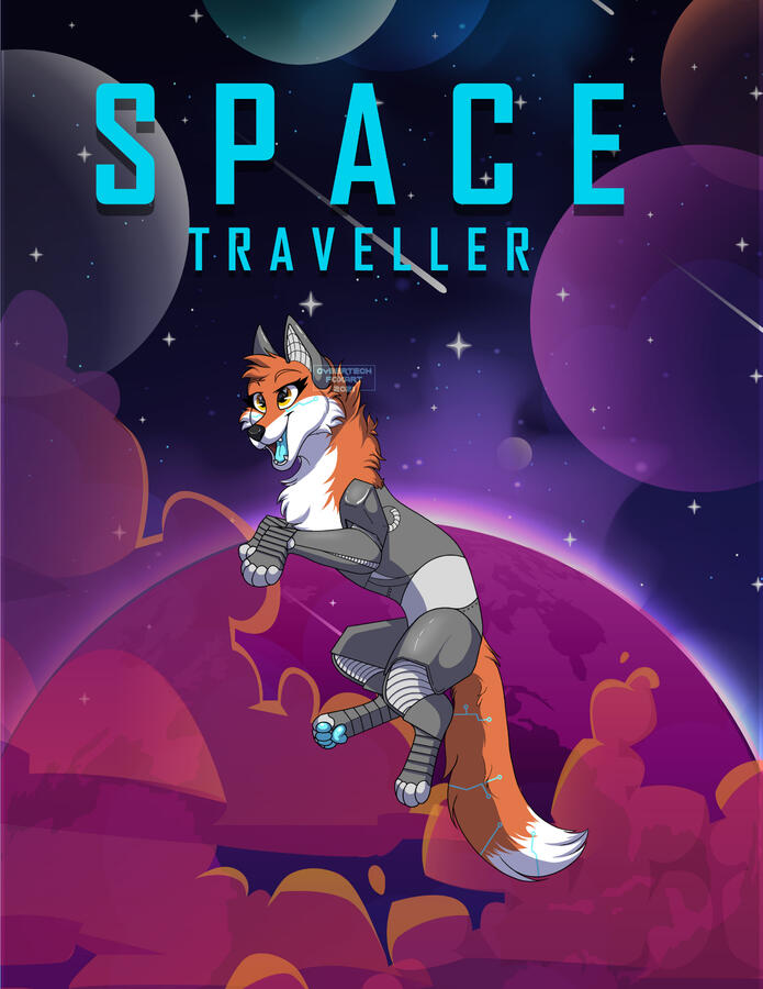 Space Traveller - this piece was featured in MFF&#39;s con book