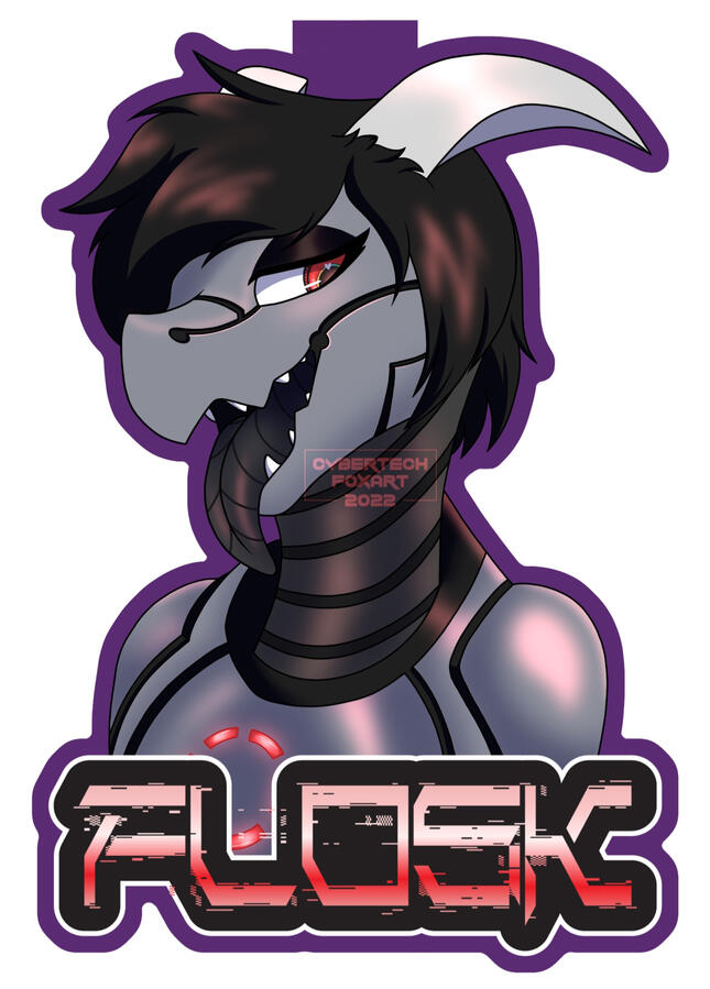 Digital badge for Flosk
