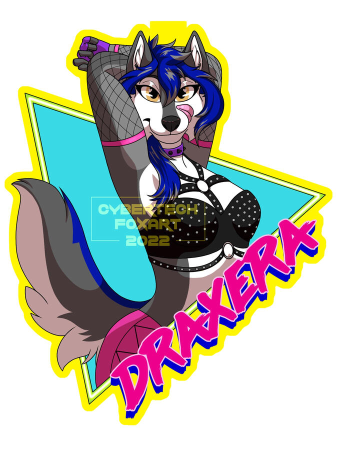 Digital version of Drax&#39;s badge