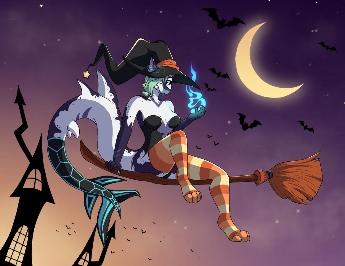 Completed Witching Hour YCH