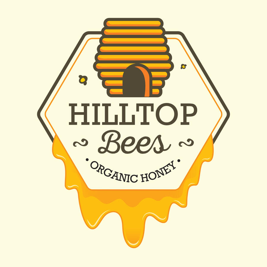 Hilltop Bees logo