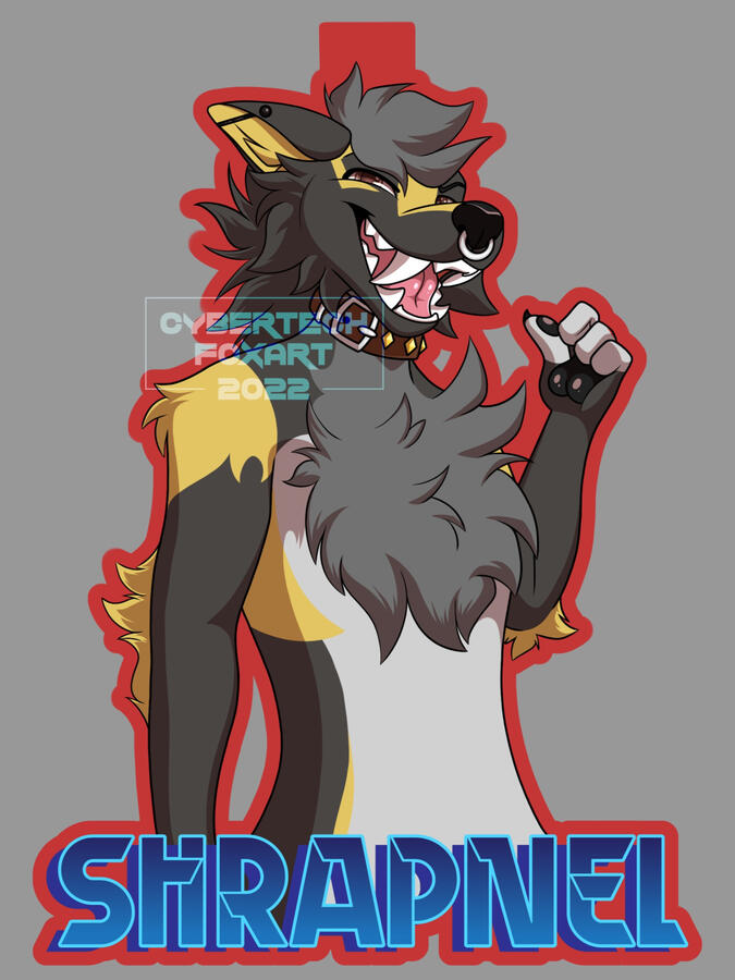Half body badge for Shrapnel