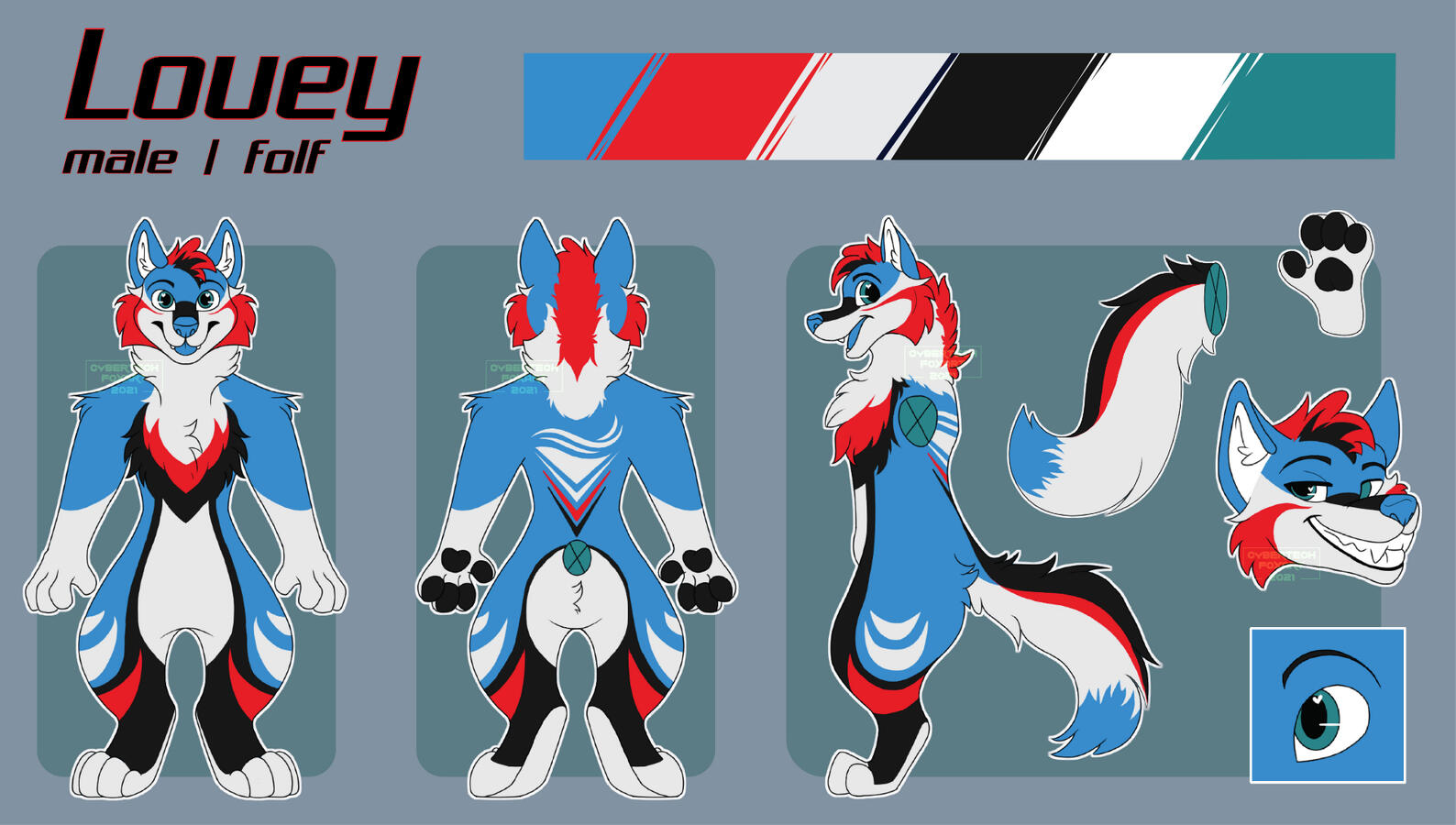 Louey fursuit ref